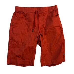 Black Diamond Notion Outdoor Climbing Shorts Mens Small Orange Hiking Durable